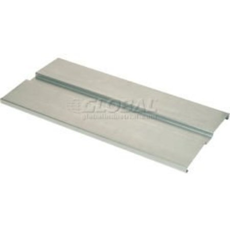 GLOBAL EQUIPMENT Steel Deck 12"W X 24"D - 3 Pack - Galvanized 1224